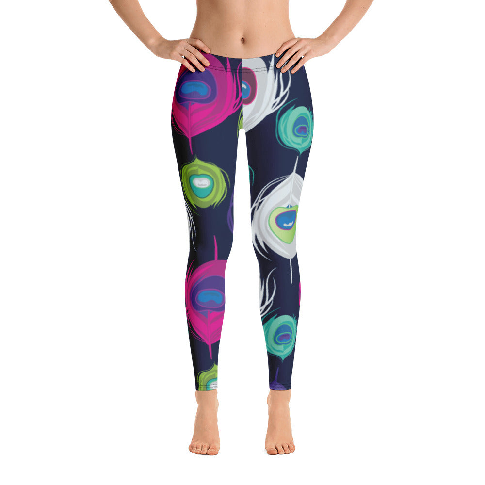 Peacock Splash Leggings