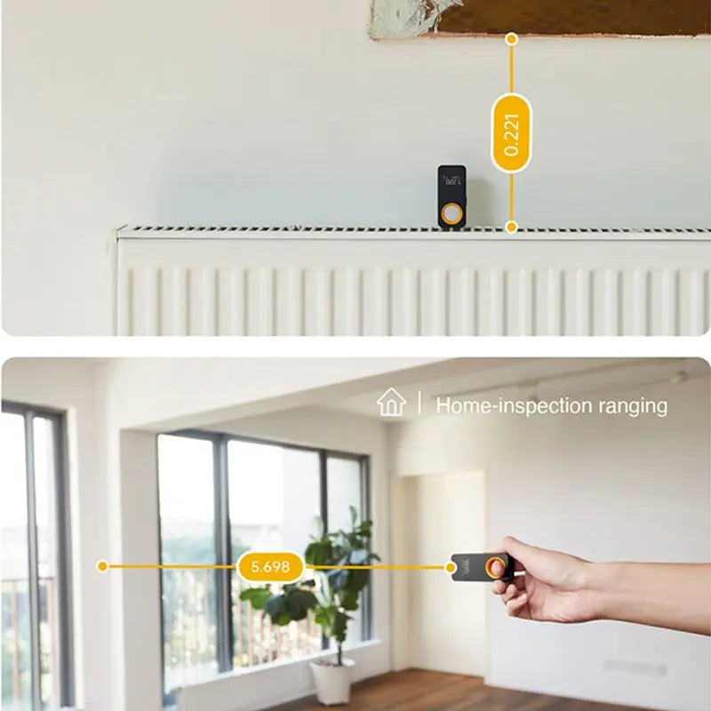 Anacotte Laser Tape Measure, Smart Laser Rangefinder, Intelligent, 30M, OLED Display, Laser Distance Meter, Connect To Mobile Phone