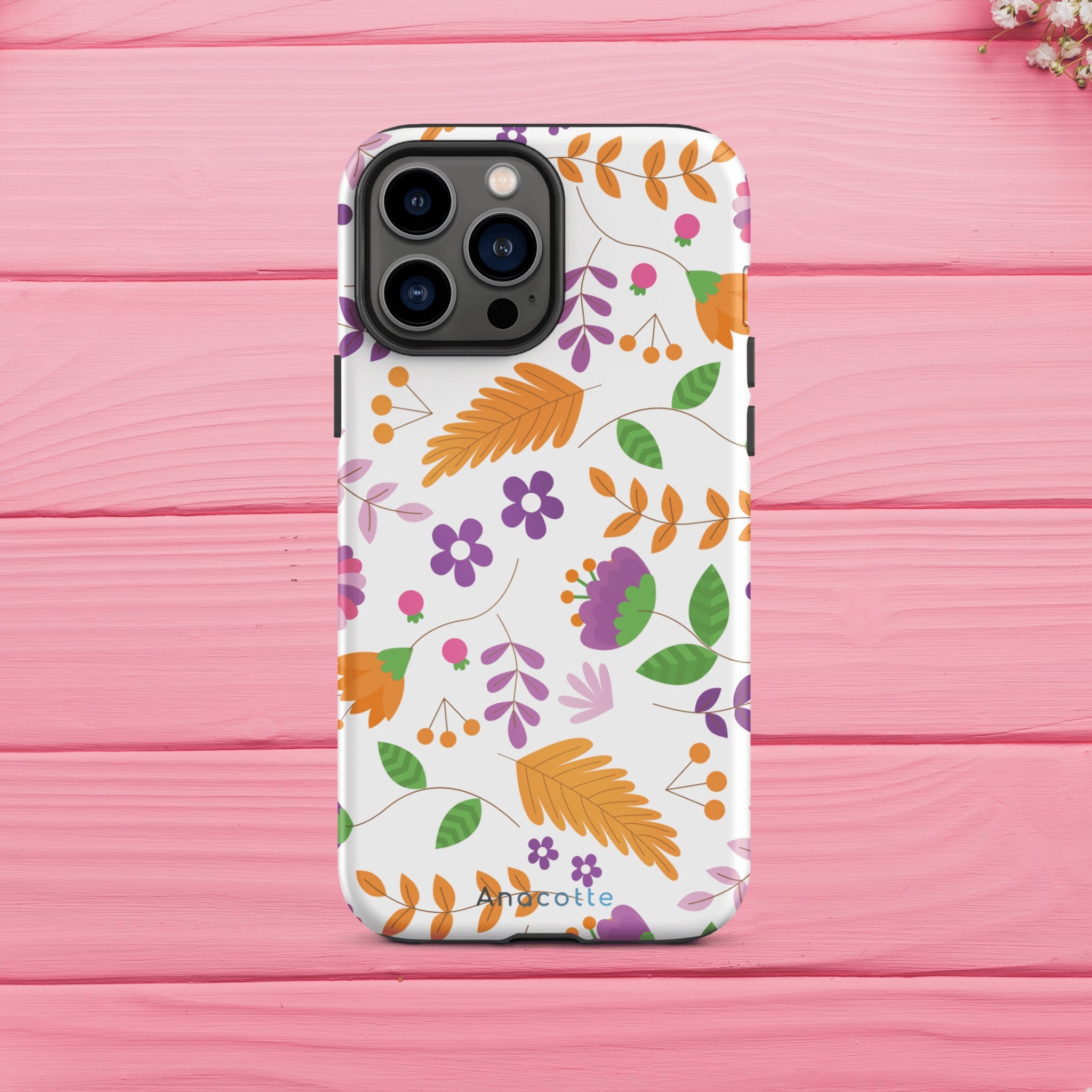 Anacotte Multi-Color Stylish Floral Phone Case