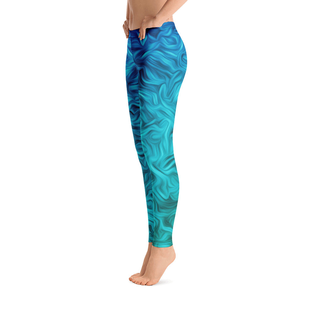 Blue Wave Leggings