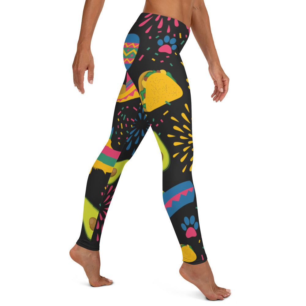Taco Pawty Leggings